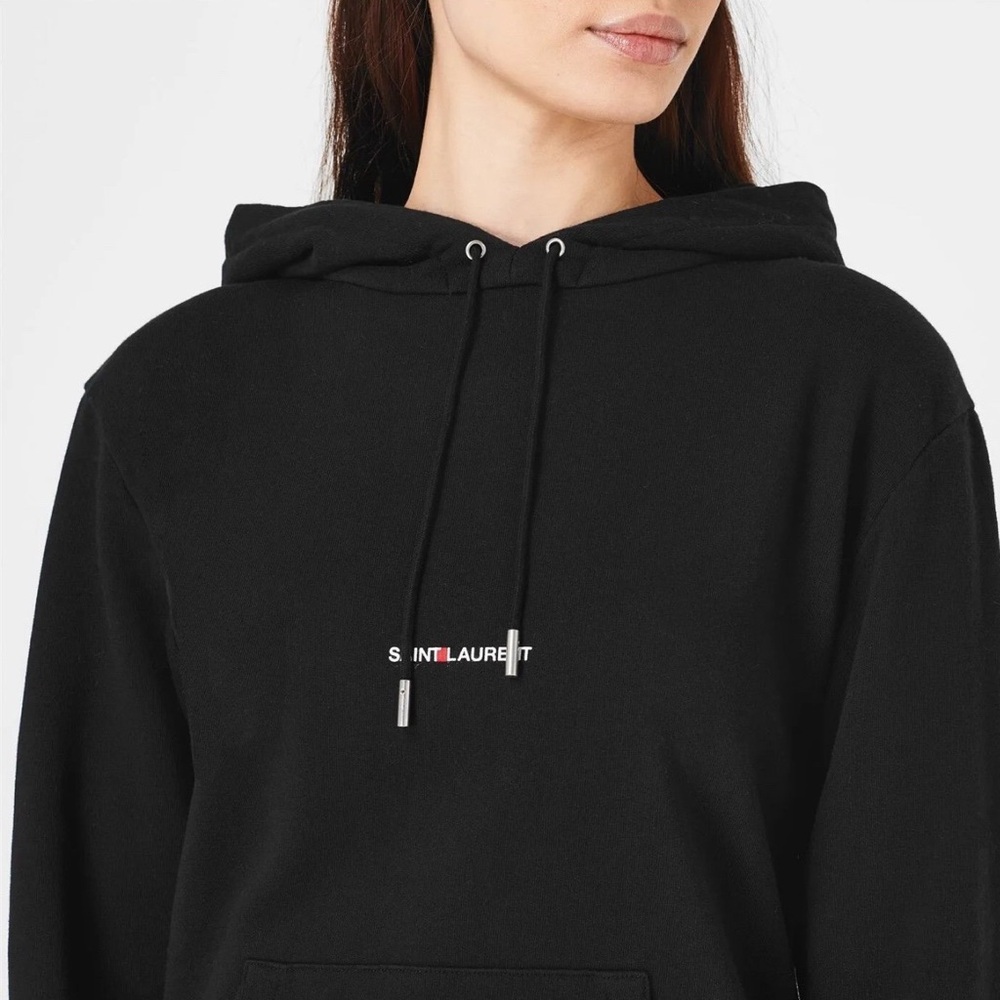 Black 100% authetic Saint Laurent hoodie NWOT